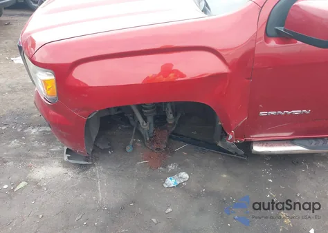 2016 GMC Canyon Sle from USA, damaged, VIN 1GTG5CE3XG1376892